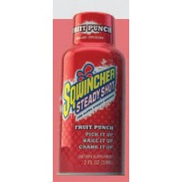Sqwincher Corporation 200501-FP 2 Ounce Ready To Drink Bottles Fruit Punch Energy Drink (144 Bottles Per Case)